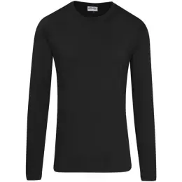 Kids Long Sleeve All Star T-Shirt Black Front